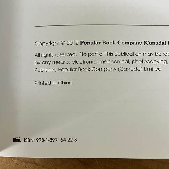 Complete MathSmart 8 Workbook - Canadian curriculum - Picture 16 of 16